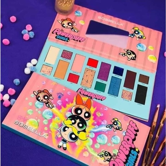 SosBella Power Puff Girls Eyeshadow Palette - Picture 2 of 3